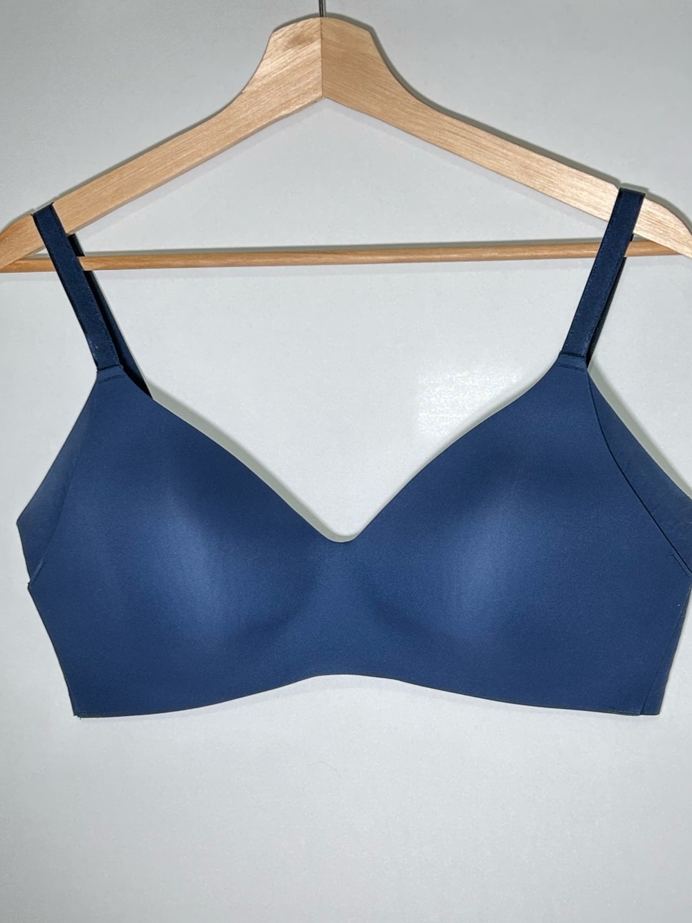 Knix WingWoman Contour Wireless Bra Navy Size 7